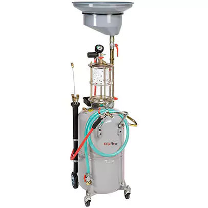 65 Liter Gravity and Suction Drainer